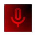 background audio recorder pro android application logo